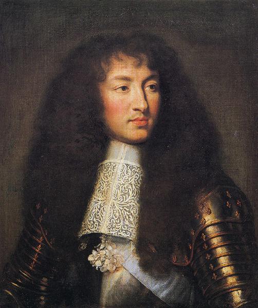 Charles le Brun Portrait of Louis XIV oil painting image